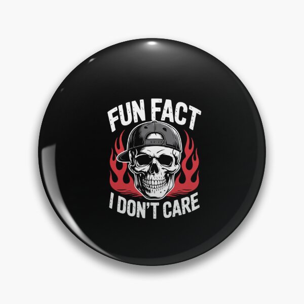 Item preview, Fun Fact I Don't Care Skeleton Sarcastic Adult  designed and sold by dainegilbert.