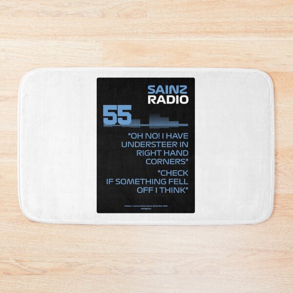 Item preview, I have understeer in right hand corners – Carlos Sainz F1 Team Radio designed and sold by Heybratan.