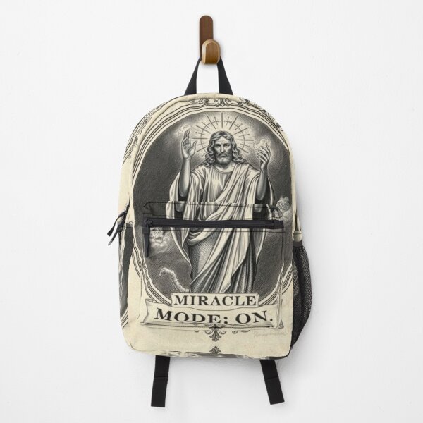 Item preview, Jesus Illustration: MIRACLE MODE ON II designed and sold by InFaithWeTrust.