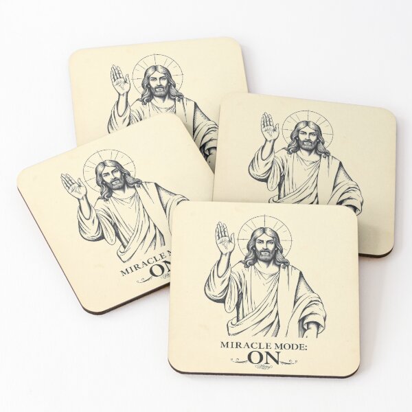 Item preview, Jesus Old Illustration: MIRACLE MODE ON III designed and sold by InFaithWeTrust.