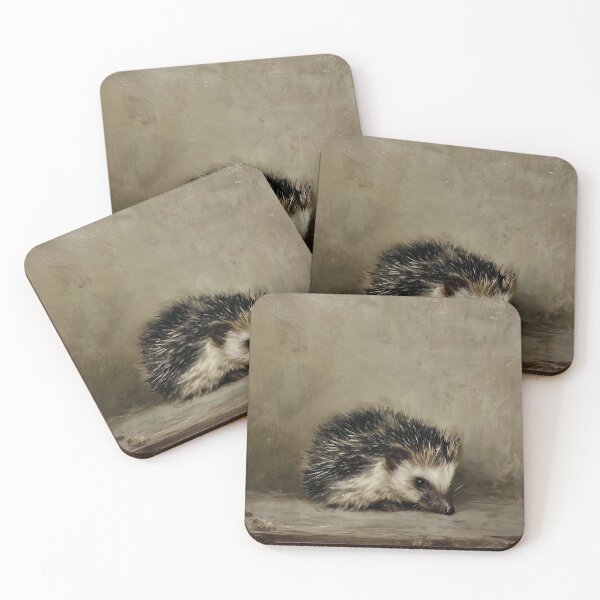 Item preview, Hedgehog on Wooden Surface designed and sold by lautir.