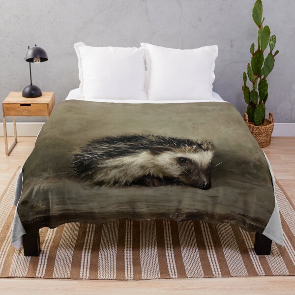 Item preview, Hedgehog on Wooden Surface designed and sold by lautir.