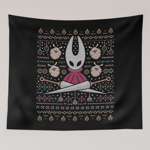 Item preview, Pharloom Ugly, Hollow Knight Silksong Video Game, The Knight, Hornet, Pale King, Christmas designed and sold by jillianhanna.