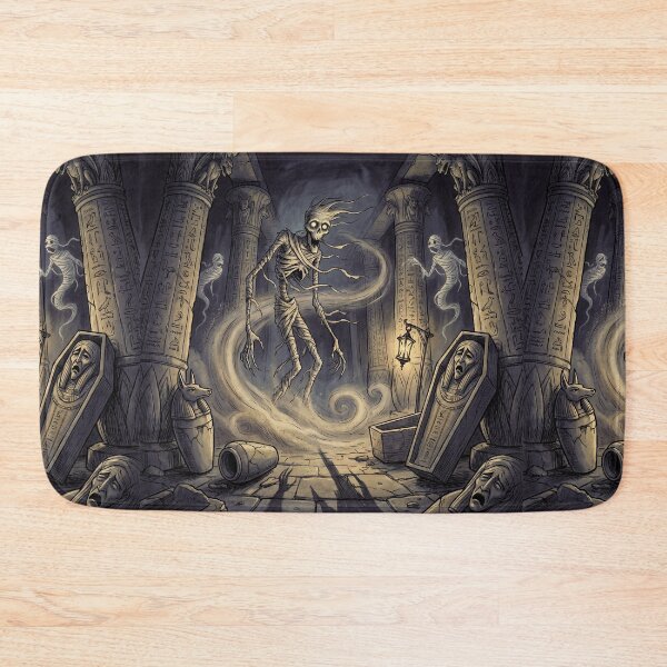 Item preview,  The Mummy rises from his tomb Gothic illustration designed and sold by Vintage Designs +.