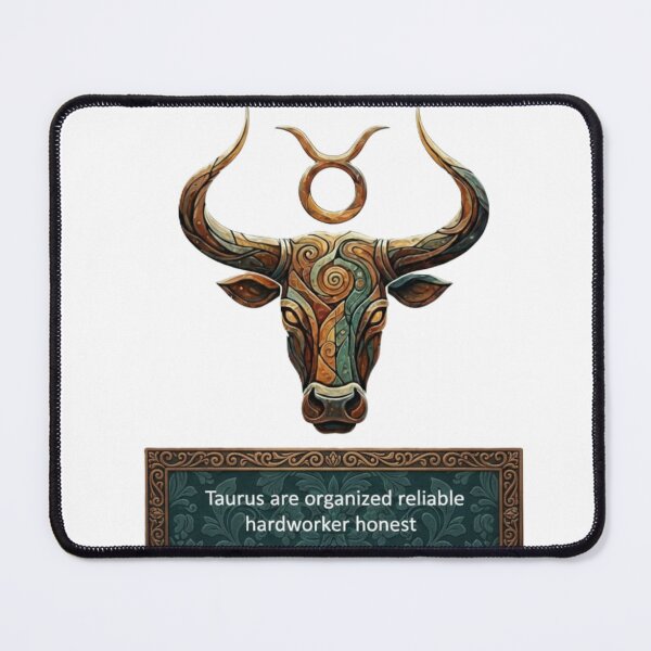 Item preview, Stylish Taurus Bull Zodiac Sign – Organised,Reliable,Hardworker,Honest designed and sold by DroolWorthyUS.