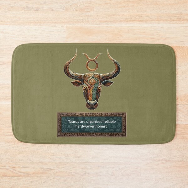 Item preview, Stylish Taurus Bull Zodiac Sign – Organised,Reliable,Hardworker,Honest designed and sold by DroolWorthyUS.