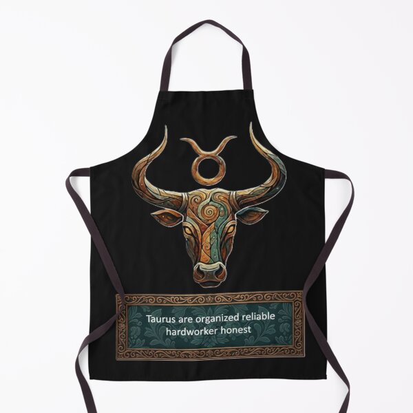Item preview, Stylish Taurus Bull Zodiac Sign – Organised,Reliable,Hardworker,Honest designed and sold by DroolWorthyUS.