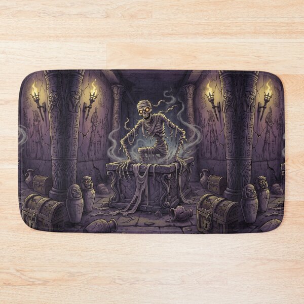 Item preview, The Mummy rises from his tomb Gothic illustration designed and sold by Vintage Designs +.
