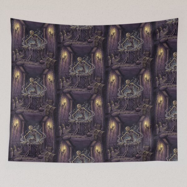 Item preview, The Mummy rises from his tomb Gothic illustration designed and sold by Vintage Designs +.