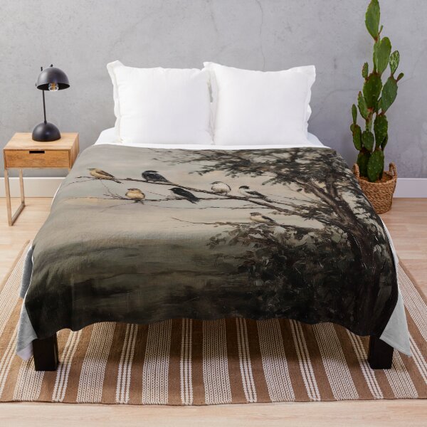 Item preview, Birds Perched on a Tree Branch designed and sold by lautir.