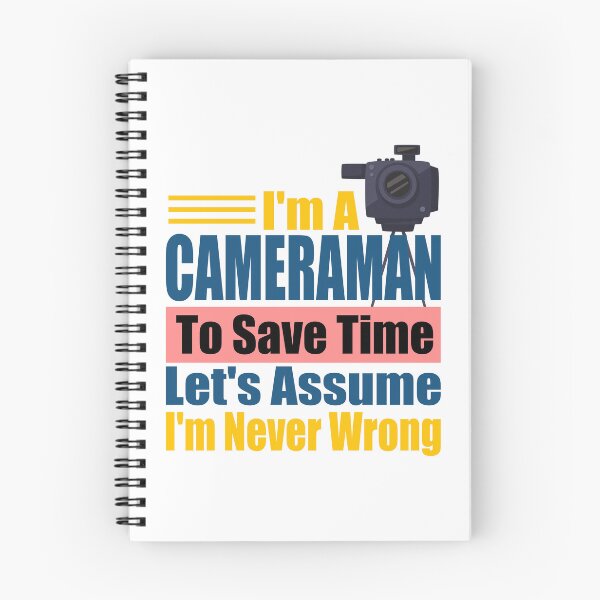 Item preview, Expert Cameraman Wisdom: Funny Videographer Slogan | Best Novelty Gift for Photographer Dad, Mom & Film Crew designed and sold by karibov.
