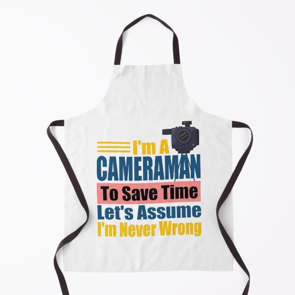 Item preview, Expert Cameraman Wisdom: Funny Videographer Slogan | Best Novelty Gift for Photographer Dad, Mom & Film Crew designed and sold by karibov.