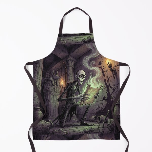 Item preview, The Scroll of the Undead Mummy Gothic illustration designed and sold by Vintage Designs +.