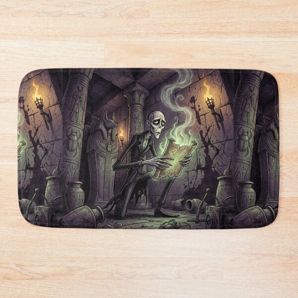 Item preview, The Scroll of the Undead Mummy Gothic illustration designed and sold by Vintage Designs +.