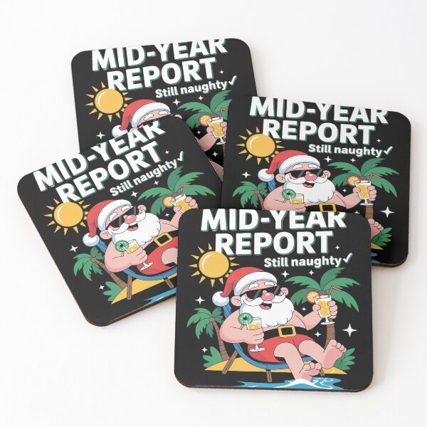Item preview, Mid Year Report Still Naughty Christmas In July Santa X-mas1  designed and sold by RoyTill0Art.