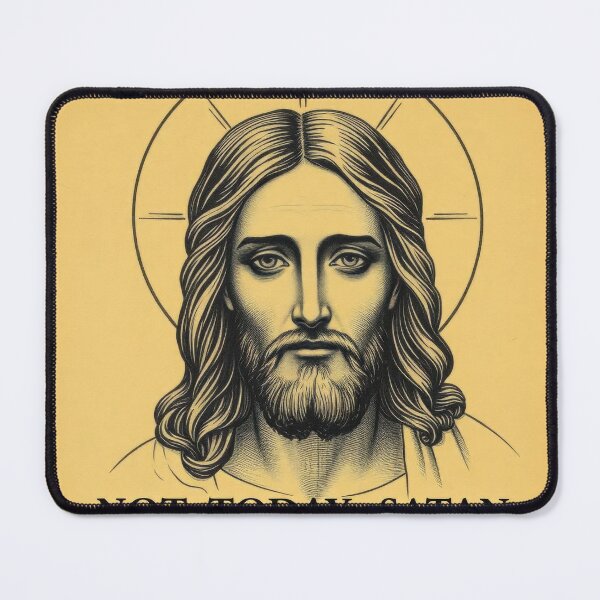 Item preview, NOT TODAY, SATAN - JESUS 2 designed and sold by InFaithWeTrust.