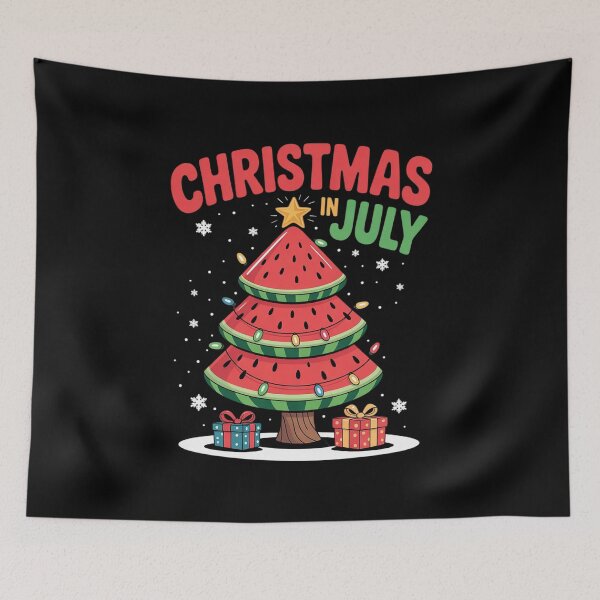 Item preview, Christmas In July Watermelon Xmas Tree Summer Men Women Kids  designed and sold by RuthGAArt.