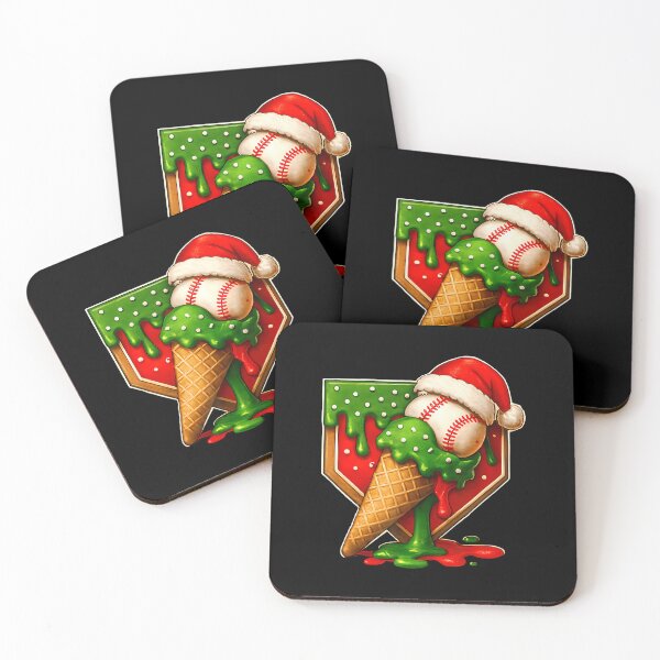 Artikelvorschau, Weihnachtliches Baseball-Eiscreme-Drip entworfen und verkauft von DawnPatricia.