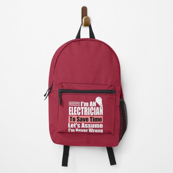 Item preview, Expert Electrician Wisdom: Funny Wiring Technician Slogan | Best Novelty Gift for Lineman Dad, Mom & Tradesman designed and sold by karibov.