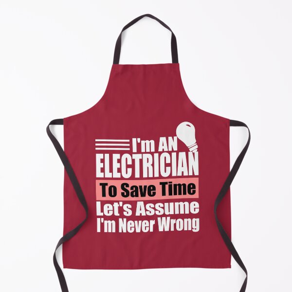 Item preview, Expert Electrician Wisdom: Funny Wiring Technician Slogan | Best Novelty Gift for Lineman Dad, Mom & Tradesman designed and sold by karibov.