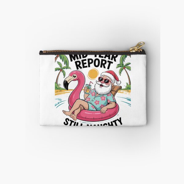 Item preview, Mid Year Report Still Naughty Funny Christmas In July Santa 5  designed and sold by RoyTill0Art.