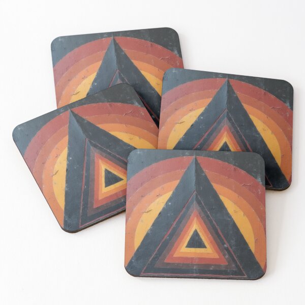 Item preview, Abstract triangles and circles in harmony designed and sold by Mianku | Für das Leben.