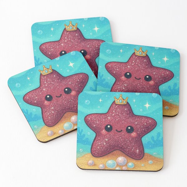 Item preview, Royal Maroon Starfish designed and sold by LumizuCO.
