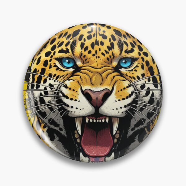 Item preview, Primal Roar Jaguar — Fierce Identity Cyber Grunge designed and sold by SavannaStrikes.