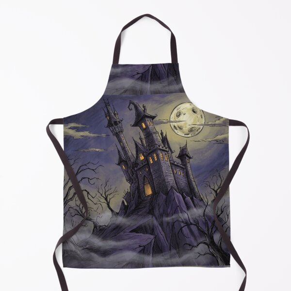Item preview, Orlok Castle the residence of Nosferatu Gothic illustration designed and sold by Vintage Designs +.