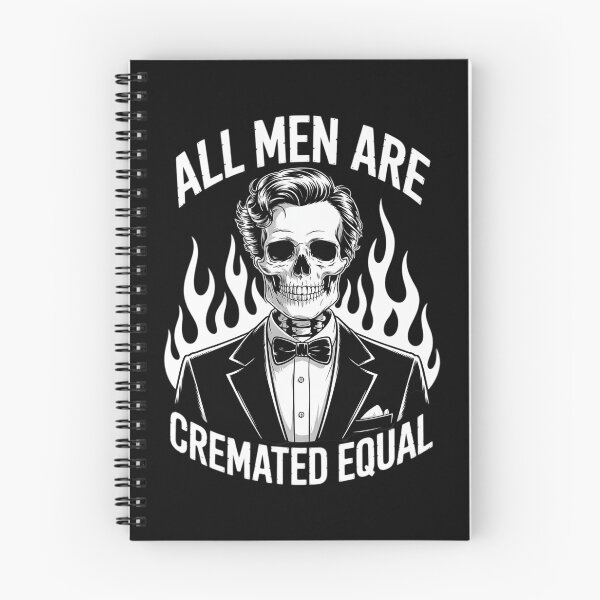 Item preview, Halloween Skeleton All Men Are Cremated Equal  designed and sold by Belkisallen.