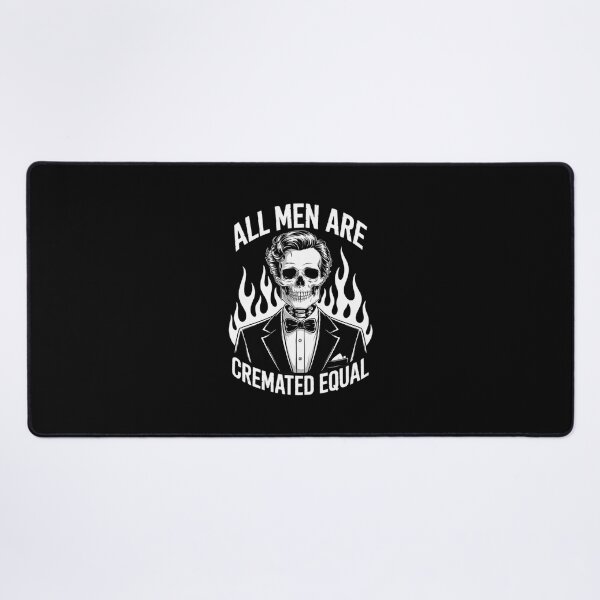 Item preview, Halloween Skeleton All Men Are Cremated Equal  designed and sold by Belkisallen.