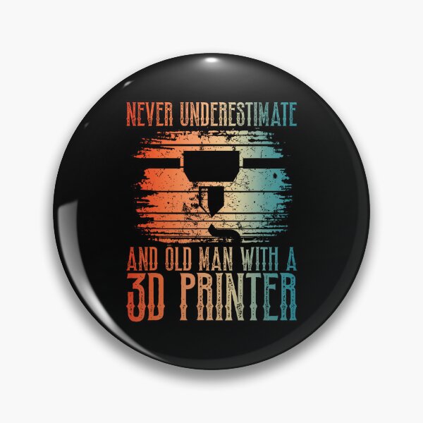 Item preview, Old Man, 3D Printer, 3D Printing, Gift for Grandpa, Gift for Dad, Funny Grandpa, Cool Dad, Father's Day, Grandpa Birthday, Family Gift, 3D Printer Gifts., Grandpa, Dad, Technology designed and sold by RubySandy.
