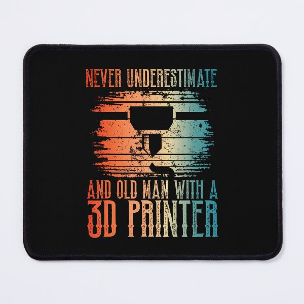 Item preview, Old Man, 3D Printer, 3D Printing, Gift for Grandpa, Gift for Dad, Funny Grandpa, Cool Dad, Father's Day, Grandpa Birthday, Family Gift, 3D Printer Gifts., Grandpa, Dad, Technology designed and sold by RubySandy.