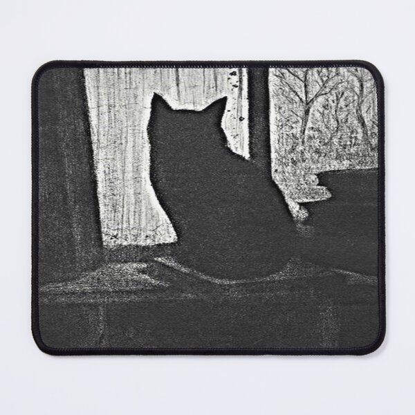 Item preview, Nevinson’s The Cat – Vintage Etching Print designed and sold by goldcov.