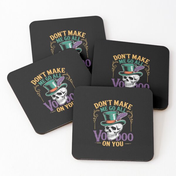 Item preview, Voodoo Quote - Witch Doctor Skull Mardi Gras Festival  designed and sold by dainegilbert.