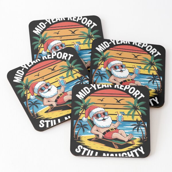 Item preview, Mid Year Report Still Naughty Funny Christmas In July Santa1  designed and sold by RoyTill0Art.