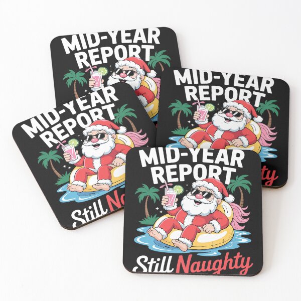 Item preview, Mid Year Report Still Naughty Funny Christmas In July Santa2  designed and sold by RoyTill0Art.