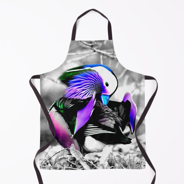 Item preview, Mandarin Duck – Harmonious Colors / Swiss Artwork Photography designed and sold by Raphael Wolf.