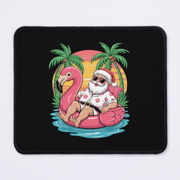 Item preview, Chritmas in July Shirt Santa Flamingo Float Men Women Kids  designed and sold by RuthGAArt.