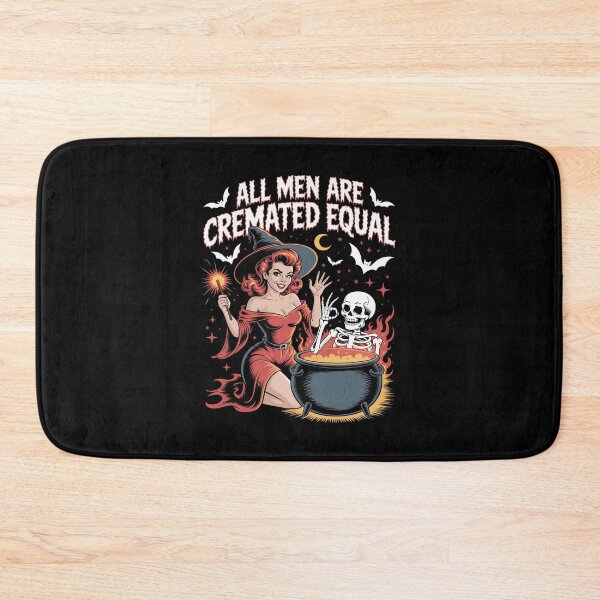 Item preview, Witch All Men Are Cremated Equal Feminist Halloween  designed and sold by Belkisallen.