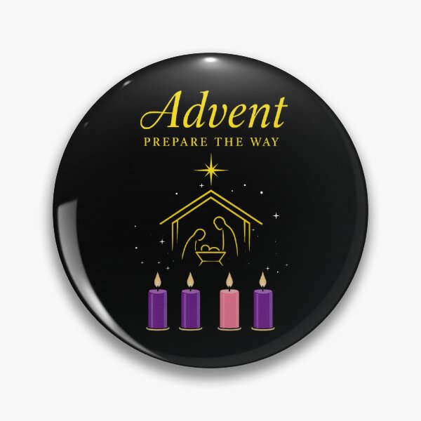 Item preview, Advent Candle Nativity Faith Reflection Prepare The Way designed and sold by BunBuntheDog-.
