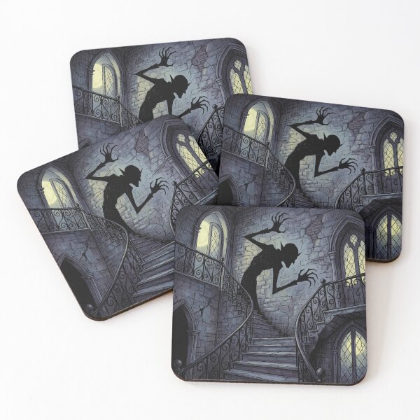 Item preview, The Shadow of Count Orlok in Nosferatu Gothic illustration designed and sold by Vintage Designs +.
