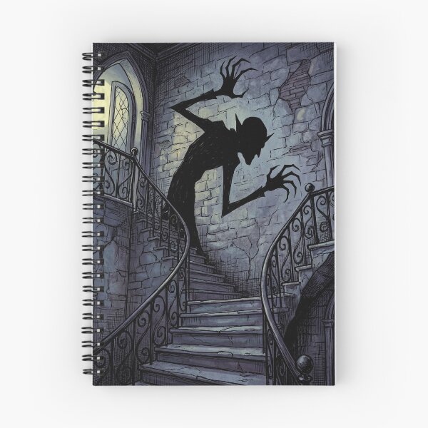 Item preview, The Shadow of Count Orlok in Nosferatu Gothic illustration designed and sold by Vintage Designs +.