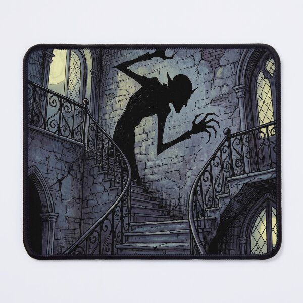 Item preview, The Shadow of Count Orlok in Nosferatu Gothic illustration designed and sold by Vintage Designs +.