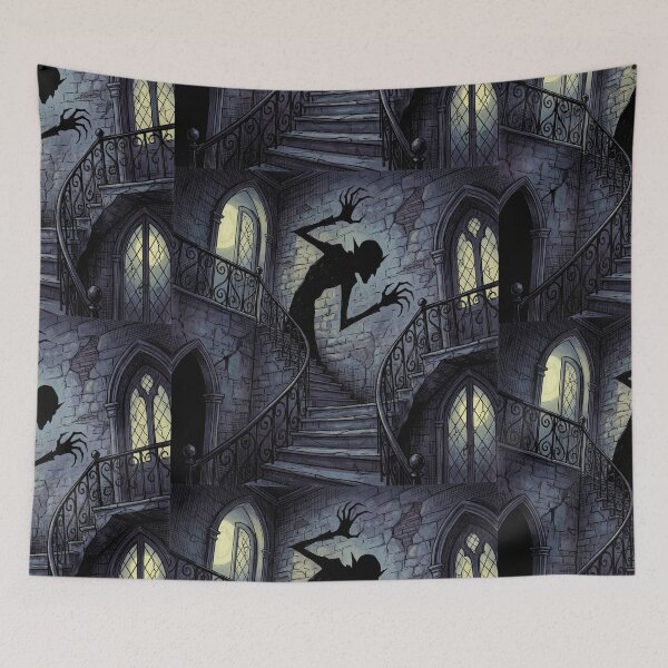 Item preview, The Shadow of Count Orlok in Nosferatu Gothic illustration designed and sold by Vintage Designs +.