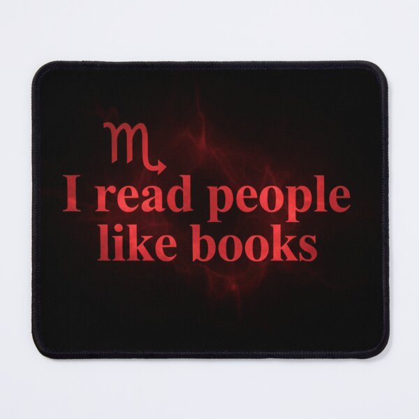 Item preview, Scorpio Quote - Read People Like Books designed and sold by nithus13.