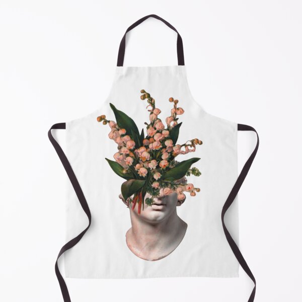 Item preview, flowers bloom from a statue designed and sold by matchalattextrafoam.