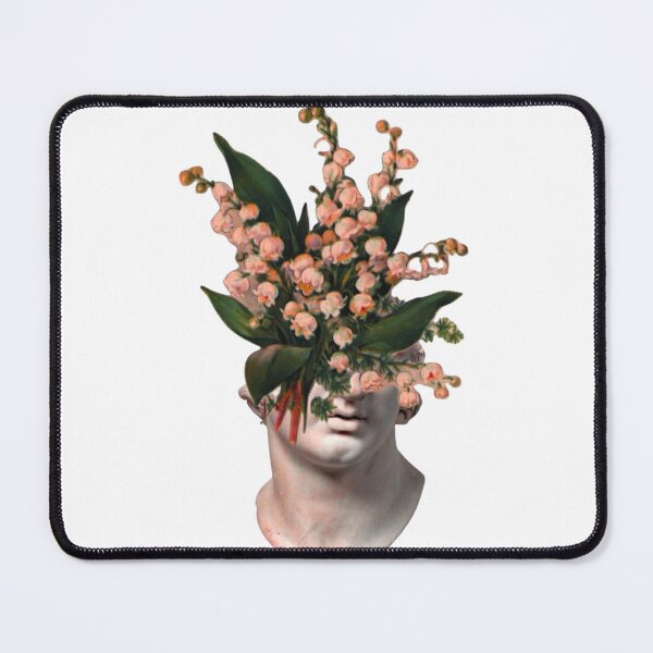 Item preview, flowers bloom from a statue designed and sold by matchalattextrafoam.