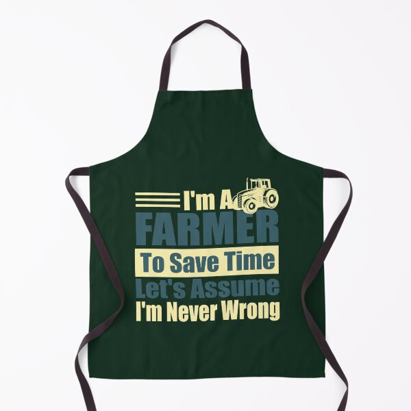 Item preview, Funny Farmer Quote – “I’m a Farmer, Let’s Assume I’m Never Wrong” – Agriculturist Gift Idea designed and sold by karibov.