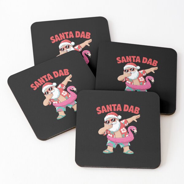 Item preview, Dabbing Santa Christmas in July Hawaiian Xmas Dab Boys Men  designed and sold by RuthGAArt.